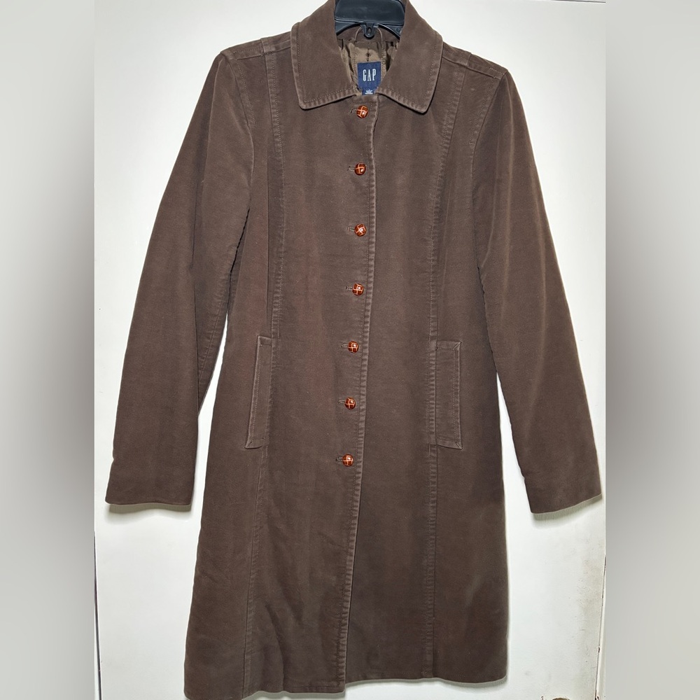 GAP Chocolate Brown Trench Coat